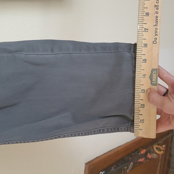 J Crew slacks, slate gray - Picture 4 of 6